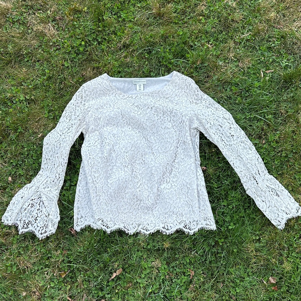 Crochet style blouse